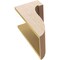 Ekena Millwork 9"W x 9"D x 18"H Wide Del Monte Rough Cedar Woodgrain TimberThane Corbel, Primed Tan CORUR09X09X18DELRCPR - alternate 6